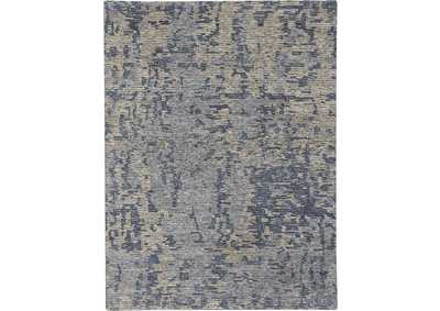 Image for Nourison Ellora ELL04 Grey 6'x8' Modern Area Rug