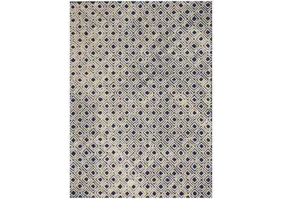 Image for Nourison Deco Mod DEC02 Navy/Ivory 4'x6' Area Rug