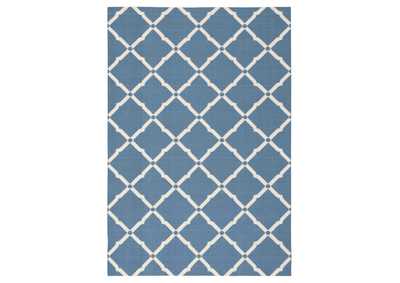 Image for Nourison Home & Garden RS091 Dark Blue 5'x8' Area Rug