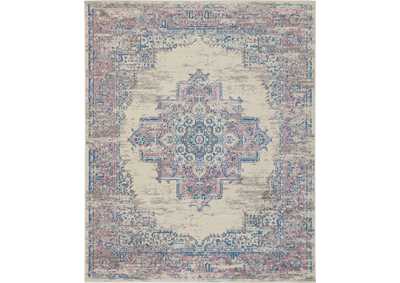 Image for Nourison Grafix GRF14 Ivory Pink Area Rug