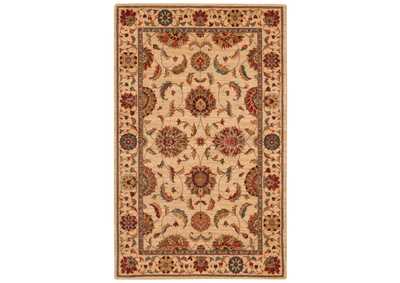 Image for Nourison Living Treasures LI04 Beige and Red 4'x6' Area Rug