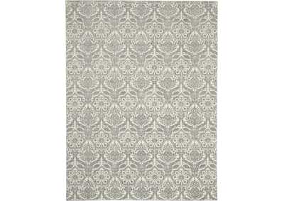 Image for kathy ireland Home Sahara KI390 Grey and Ivory 9'x13' Oversized Rug
