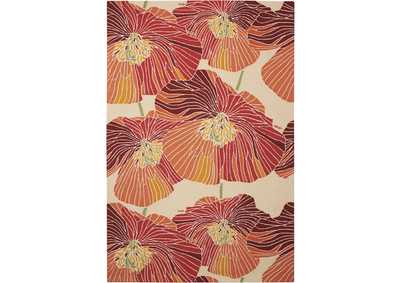 Image for Nourison Fantasy FA24 Orange 5'x8' Area Rug