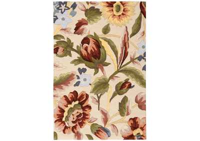 Image for Nourison Fantasy FA23 White Multicolor 4'x6' Area Rug