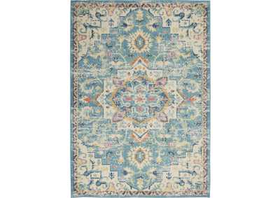 Image for Nourison Passion 4' x 6' Ivory, Light Blue Bohemian Area Rug