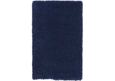 Image for Nourison Malibu Shag MSG01 Dark Blue 3'x4' Area Rug