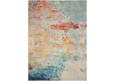 Image for Nourison Celestial CES02 Multicolor 5'x7' Abstract Area Rug
