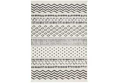 Image for Nourison Kamala DS501 White and Blue 9'x13' Oversized Rug