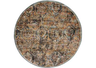 Image for Nourison Delano DEL06 Blue 5' Round Area Rug