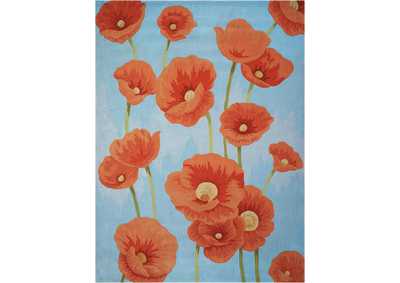 Image for Nourison Contour CON79 Blue 8'x11' Rug