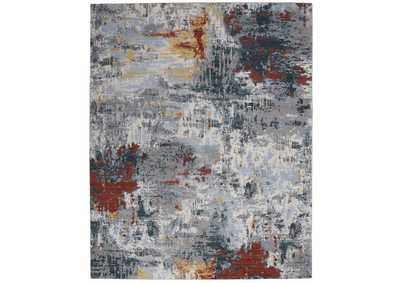 Image for Nourison Artworks ATW03 Grey Multicolor 8'x10' Rug