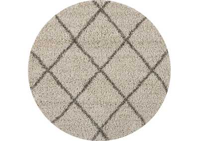 Image for Nourison Brisbane BRI03 Beige 5' Round Area Rug