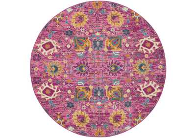 Image for Nourison Passion PSN01 Pink 5' Round Rug