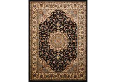 Image for Nourison Delano DEL04 Black 5'x7' Area Rug