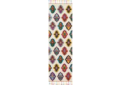 Image for Nourison Nomad NMD06 Multicolor 6' Runner Hallway Rug