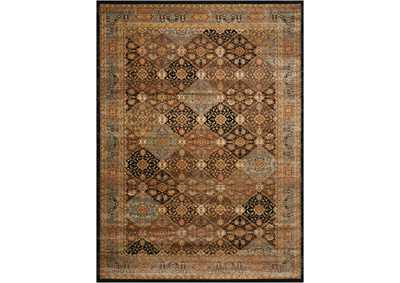 Image for Nourison Delano DEL03 Black 8'x11' Rug
