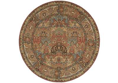 Image for Nourison Living Treasures LI02 Multicolor 8' Round Rug