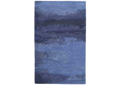Image for Calvin Klein Home Luster Wash SW18 Blue 3'x5' Area Rug