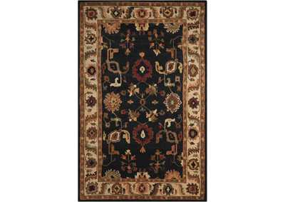 Image for Nourison Tahoe TA08 Black 4'x6' Area Rug