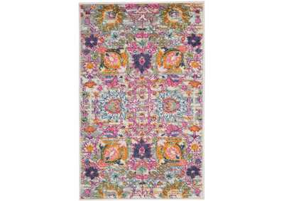 Image for Nourison Passion 2' X 3' Pink and Grey Small Boho Area Rug