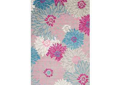 Image for Nourison Passion PSN17 Pink and Grey 7'x10' Large Rug