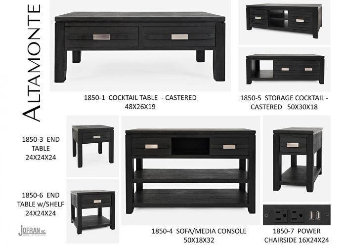 Altamonte Dark Sofa Table By Jofran Inc The Old Brick Furniture Company