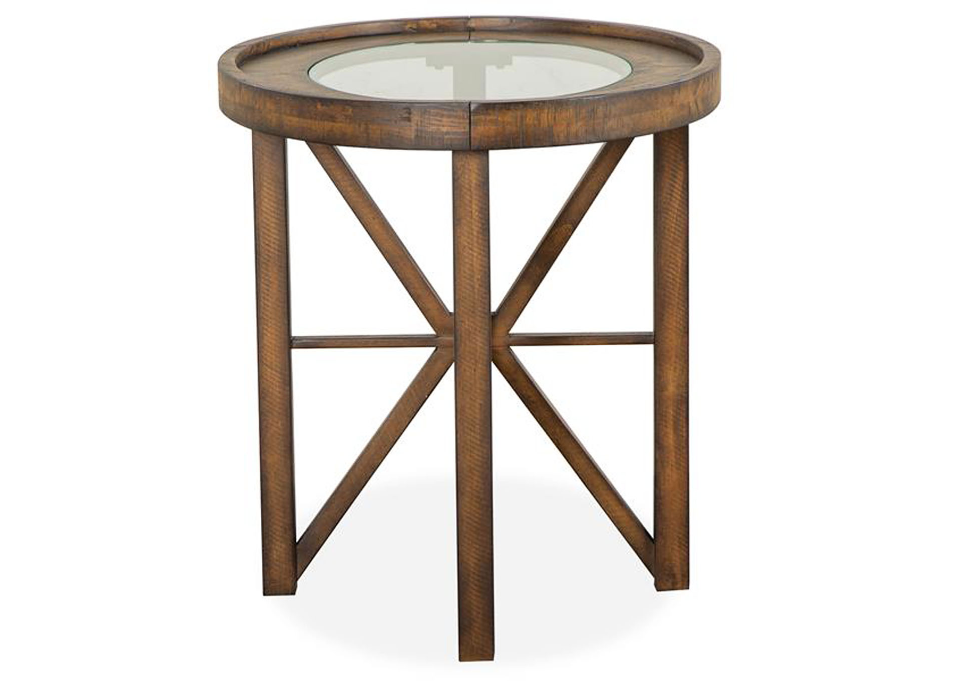 Kirkpatrick Oval End Table By Magnussen The Old Brick Furniture Company