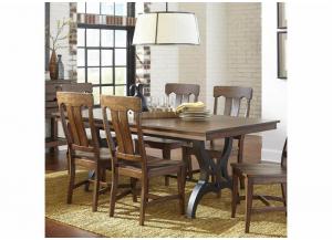 The District Solid Birch Dining Table By Intercon The Old Brick Furniture Company