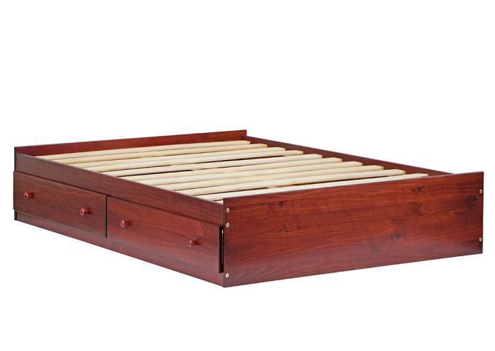 Kansas Full Mate's Bed, Mahogany,Palace Imports