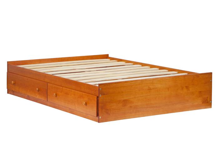 Kansas Full Mate's Bed, Honey Pine,Palace Imports