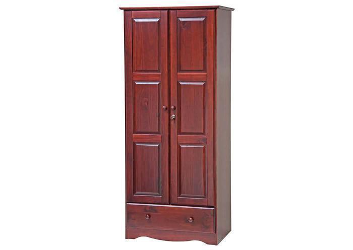 Flexible Wardrobe, Mahogany,Palace Imports