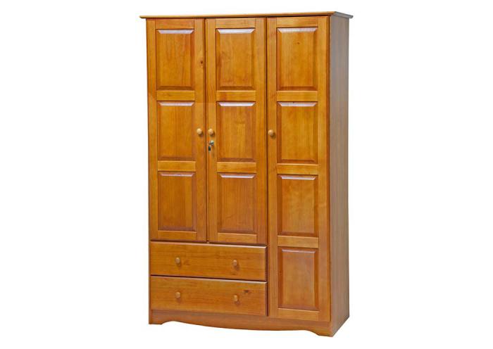 Grand Wardrobe, Honey Pine,Palace Imports