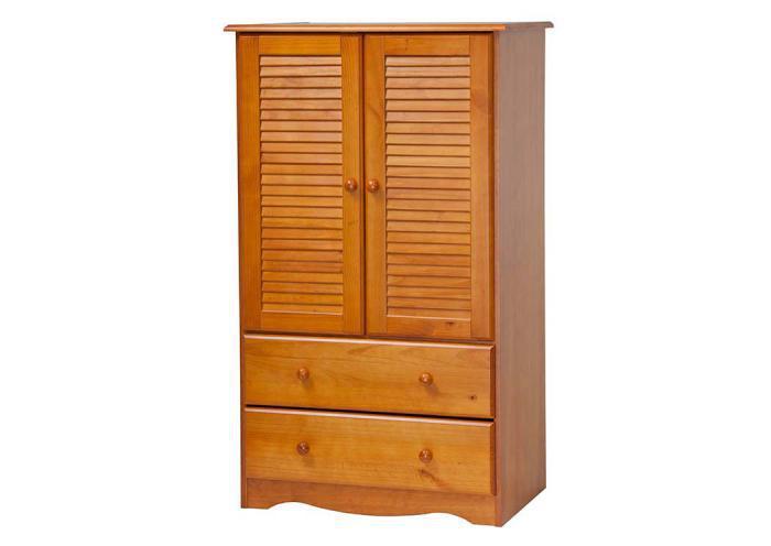 Petite Armoire, Honey Pine Amazing Furniture - Downtown Norwich, CT