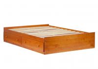 Image for Kansas Full Mate's Bed, Honey Pine