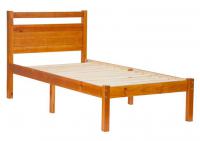 Image for Bronx Bed Twin, Honey Pine