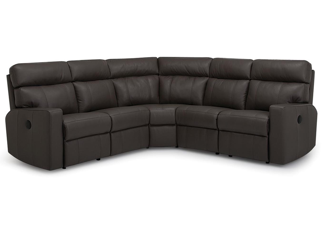 Oakwood N6 5-Seat Reclining Sectional,Palliser Furniture