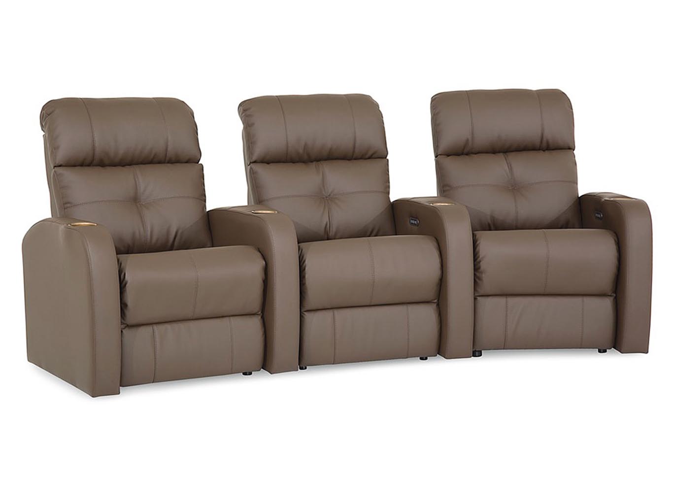 Audio Gray AH Sectional,Palliser Furniture