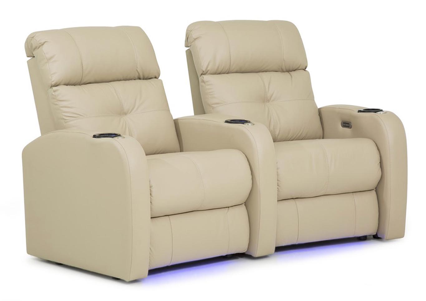 Audio White AI Sectional,Palliser Furniture