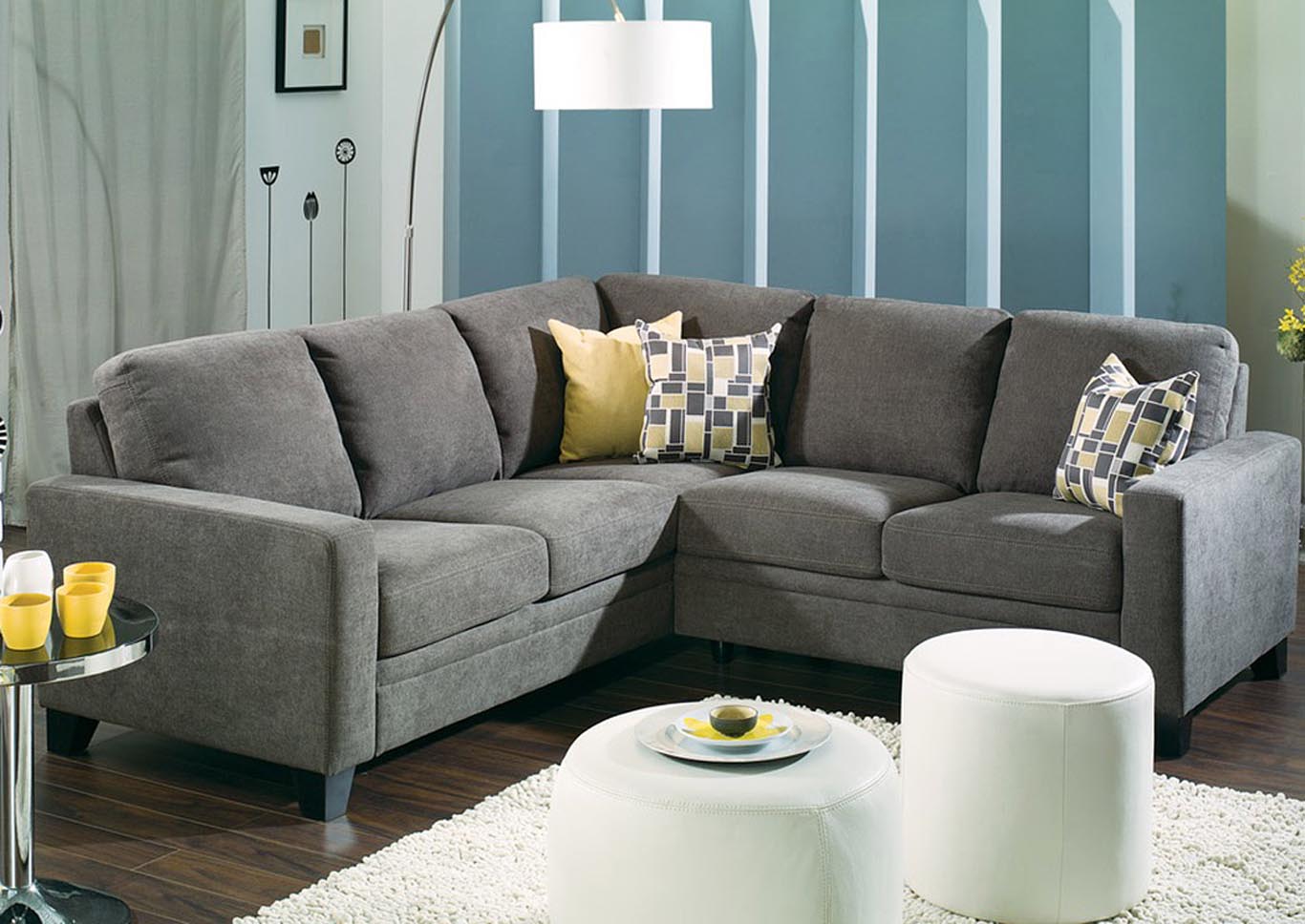 Creighton Gray C1 Sectional,Palliser Furniture