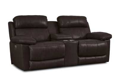 Image for Finley POWER CONSOLE LOVESEAT RECLINER W/ POWER HEADREST