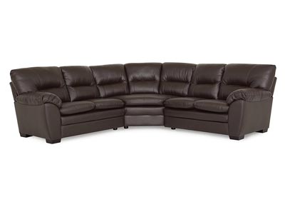 Image for Amisk Brown C7 Sectional