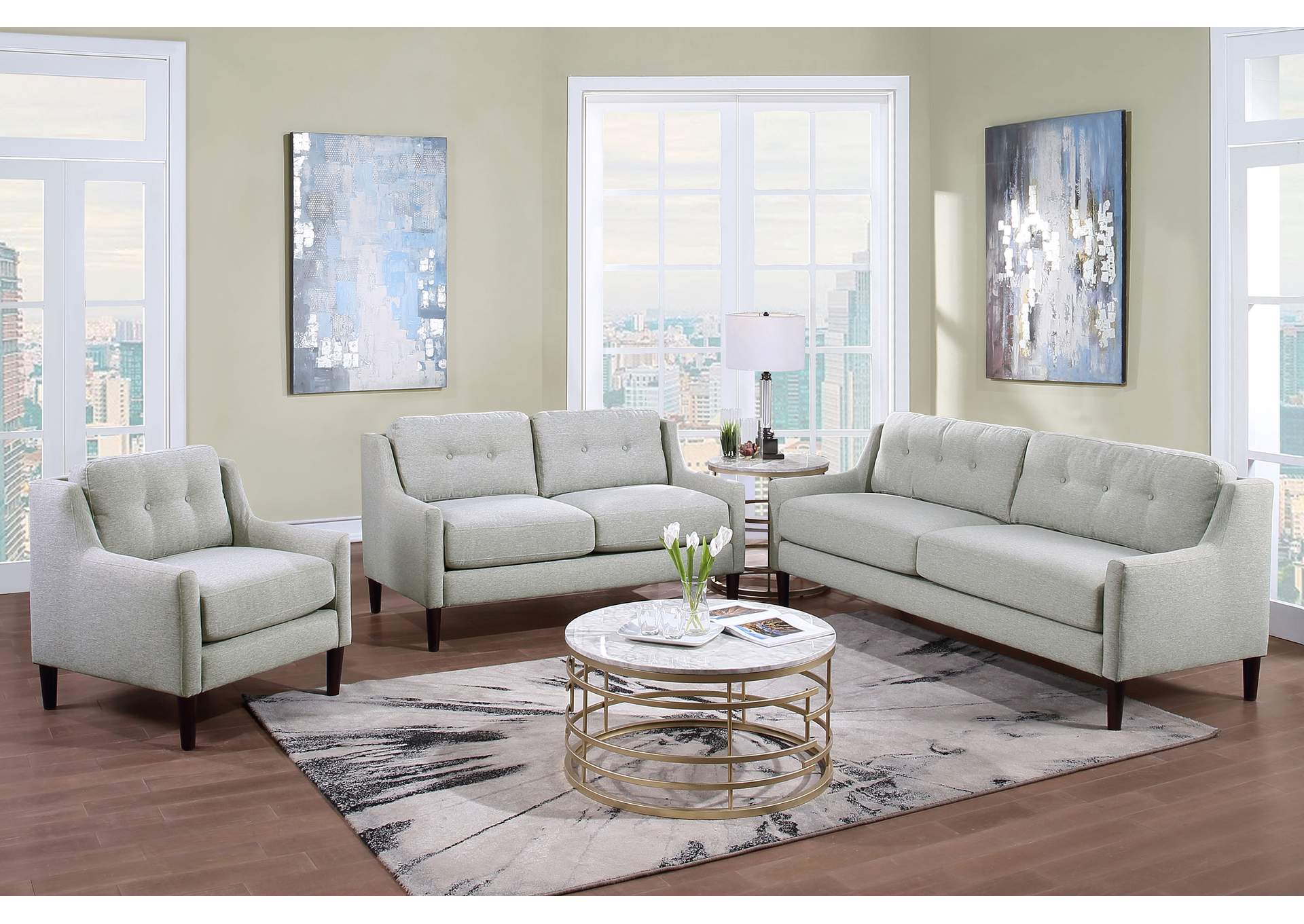 Mellon U1651 Sofa,Porter Designs