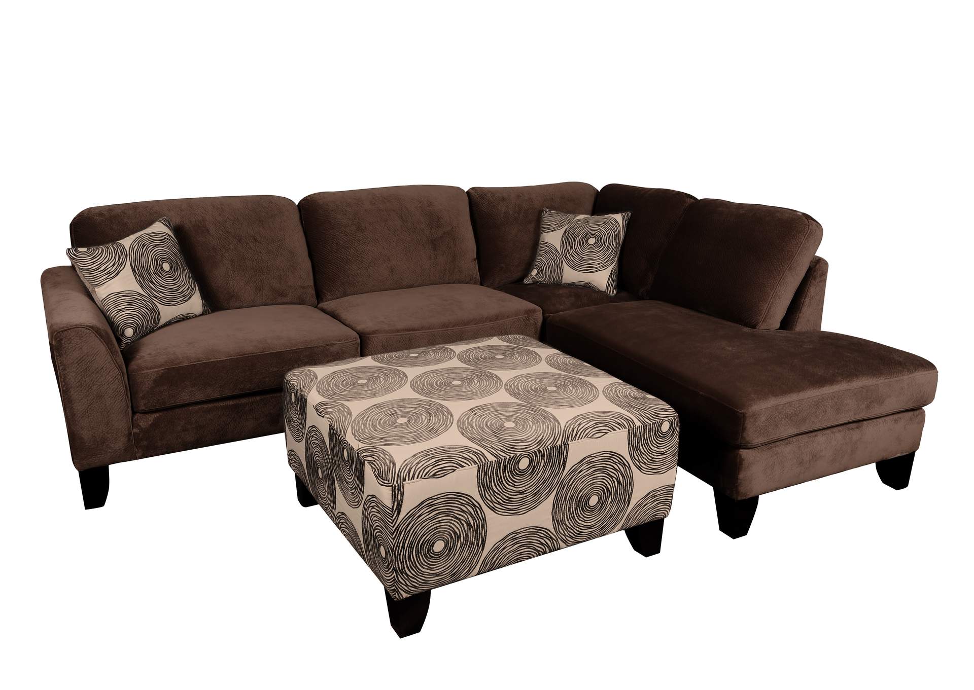 Malibu Sectional With Ottoman,Porter Designs