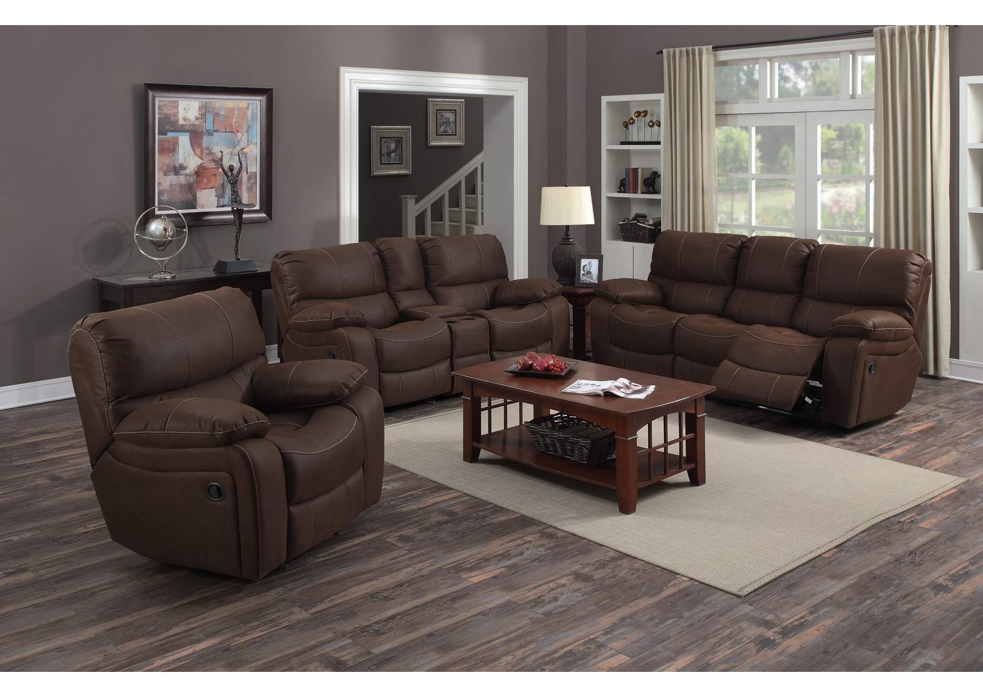 Ramsey M6016N Dual Rec Sofa,Porter Designs