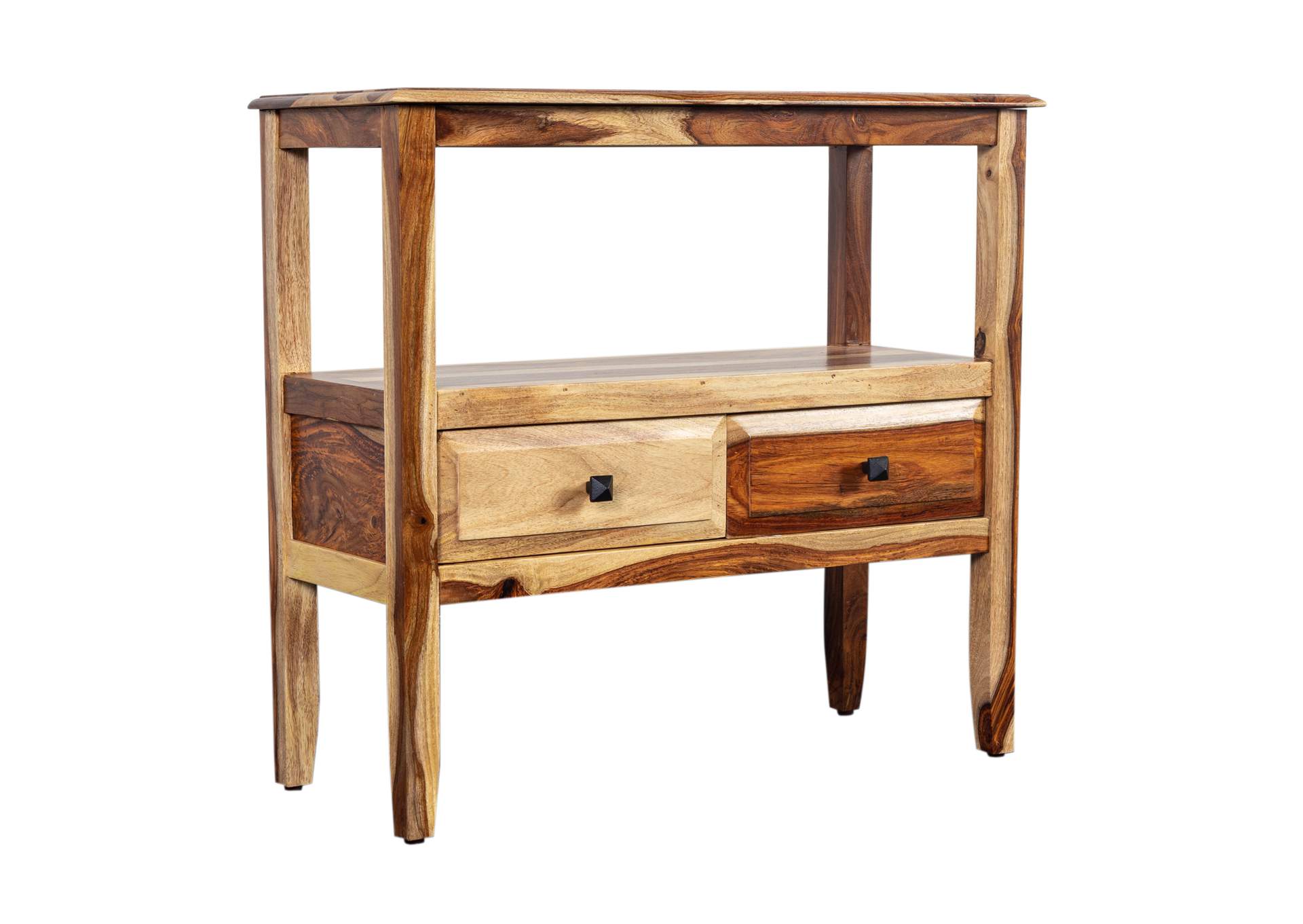 Sheesham Accents 2 Drw Cnsl Table,Porter Designs