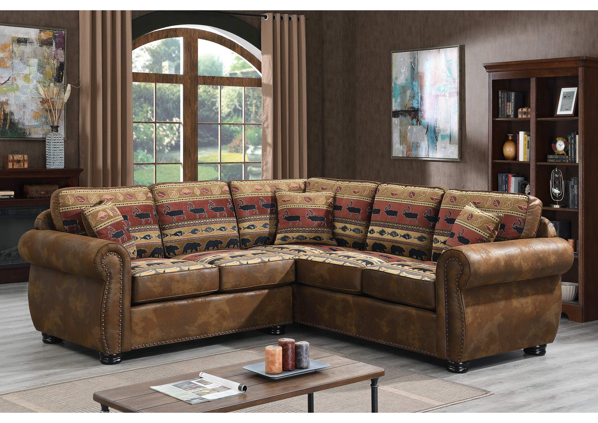 Hunter U8020 Rhf Sofa (Cn),Porter Designs