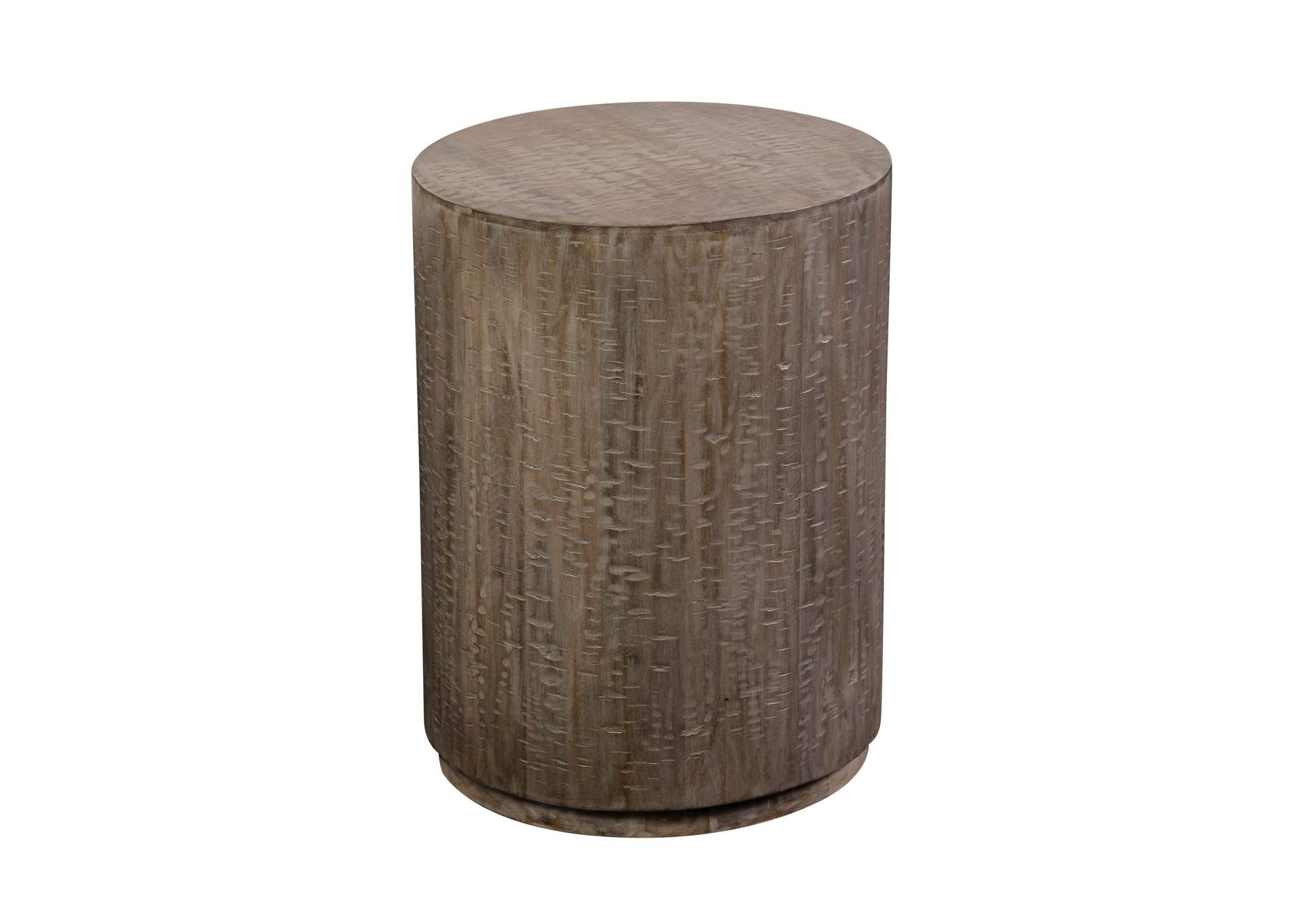 Round Drum End Table,Porter Designs