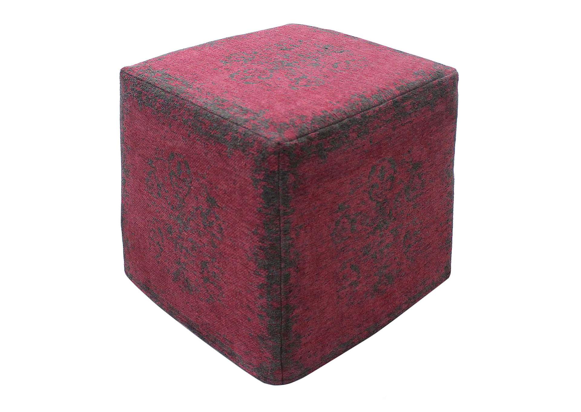 Malabar Fuchsia Pouf,Porter Designs