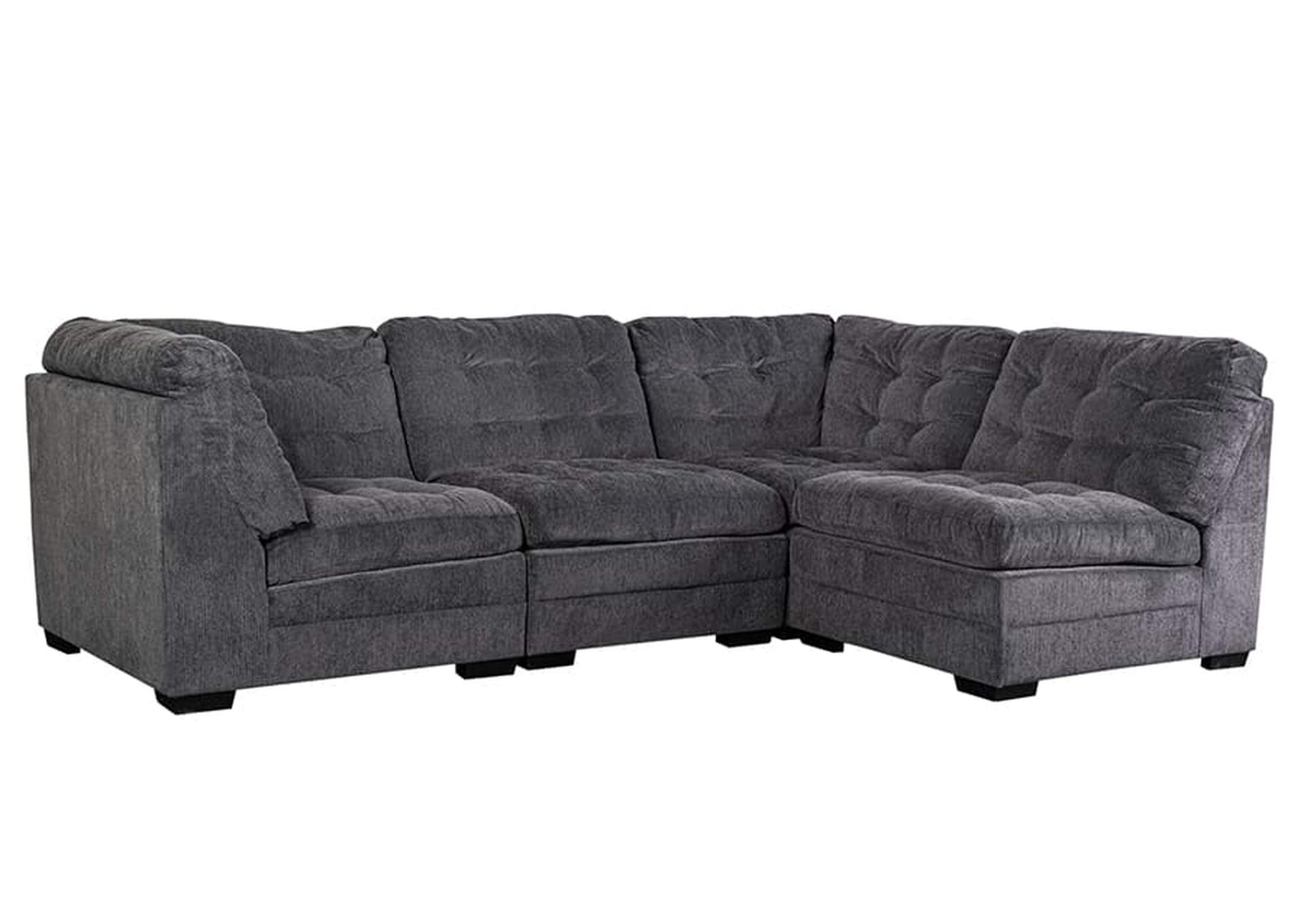Morrison U2319 4Pc Sectional 2 A/L, 2 Cnr,Porter Designs
