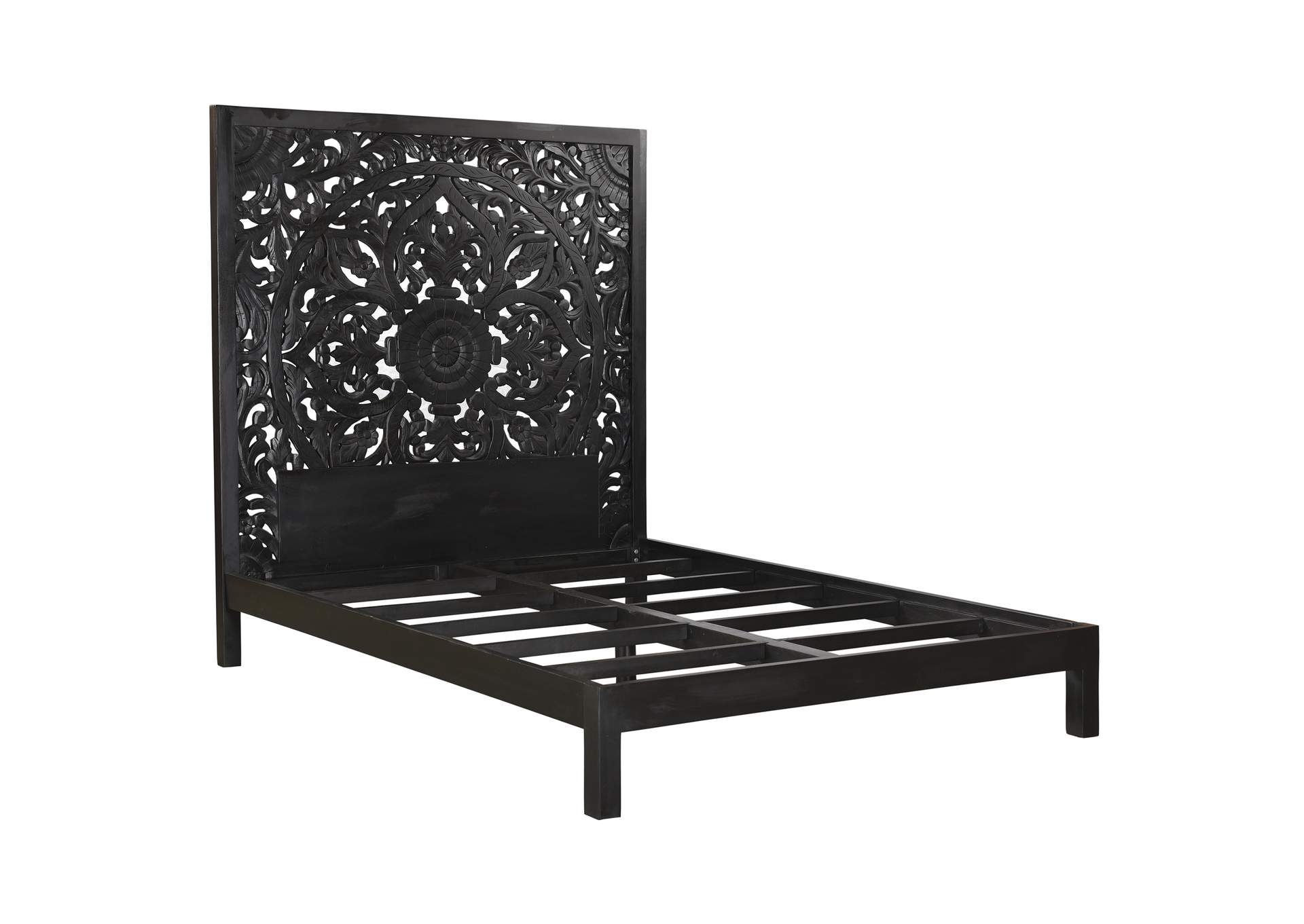 Bali Queen Bed -R/S-Black,Porter Designs